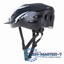 Kask rowerowy RALLEX otwory wentylacyjne regulowany damski męski uniwersalny młodzieżowy regulowany 58-61 cm