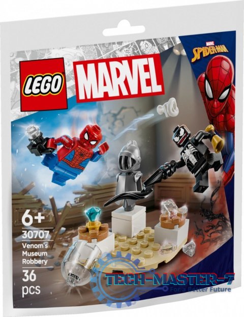 Klocki Super Heroes 30707 Napad Venoma na muzeum