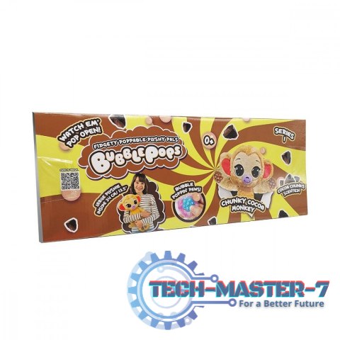Maskotka Bubble Pops Pachnące maskotki - Kakaowa Małpka