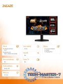 Monitor 24G42E 23.8 cala 180Hz Fast IPS HDMI DP