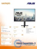 Monitor 27 cali VA27DQFS IPS HDMI DP 100Hz