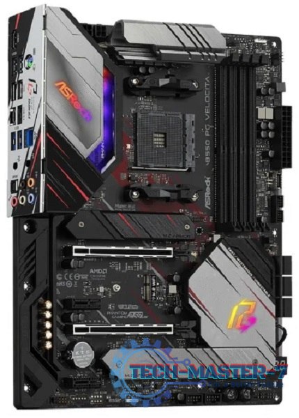 Płyta główna ASROCK B550 PG Velocita Socket AM4 ATX Płyta główna ASROCK B550 PG Velocita Socket AM4 ATX