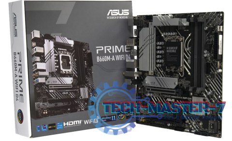 Płyta główna ASUS PRIME B660M-A WIFI D4 (Socket 1700 /micro ATX) Płyta główna ASUS PRIME B660M-A WIFI D4 (Socket 1700 /micro ATX)