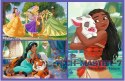 Puzzle 2x70 elementów Księżniczki Disneya Bajkowe dni