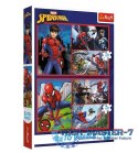 Puzzle 2x70 elementów Spiderman Pajęcze historie