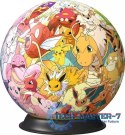 Puzzle 3D Kula Pokemon postacie Pokemony