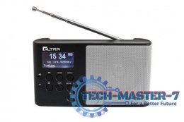 Radio ULA DAB+ kolor srebrny