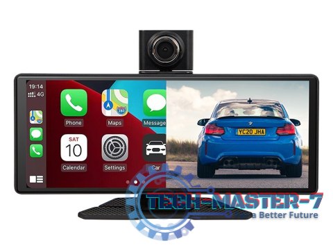 Stacja Multimedialna Bezprzewodowy CarPlay5.0 z wideorejestratorem i kamerą cofania Stacja Multimedialna Bezprzewodowy CarPlay5.0 z wideorejestratorem i kamerą cofania