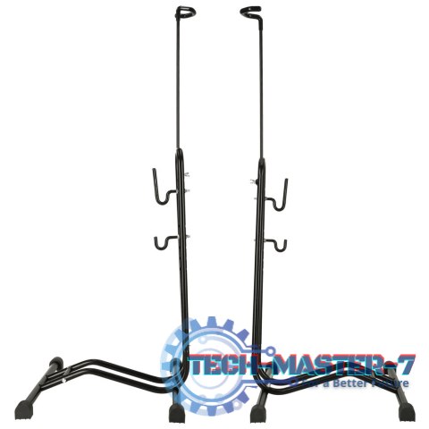 Stojak rowerowy RALLEX na rower serwisowy wolnostojący metalowy czarny Stojak rowerowy RALLEX na rower serwisowy wolnostojący metalowy czarny