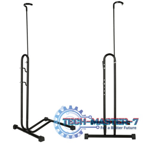 Stojak rowerowy RALLEX na rower serwisowy wolnostojący metalowy czarny Stojak rowerowy RALLEX na rower serwisowy wolnostojący metalowy czarny