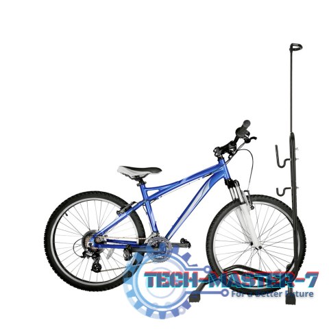 Stojak rowerowy RALLEX na rower serwisowy wolnostojący metalowy czarny Stojak rowerowy RALLEX na rower serwisowy wolnostojący metalowy czarny