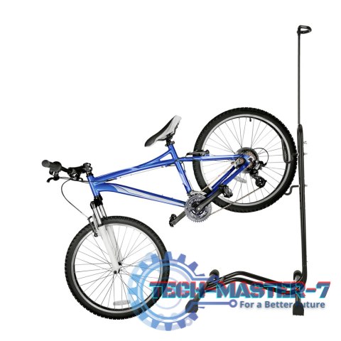 Stojak rowerowy RALLEX na rower serwisowy wolnostojący metalowy czarny Stojak rowerowy RALLEX na rower serwisowy wolnostojący metalowy czarny