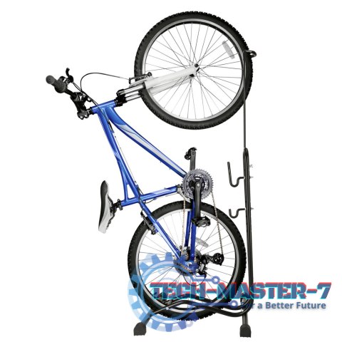 Stojak rowerowy RALLEX na rower serwisowy wolnostojący metalowy czarny Stojak rowerowy RALLEX na rower serwisowy wolnostojący metalowy czarny