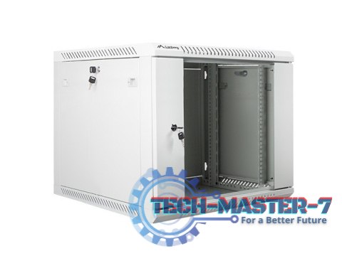 Szafa instalacyjna wisząca 19'' 9U 600X600mm szara (drzwi szklane) Szafa instalacyjna wisząca 19'' 9U 600X600mm szara (drzwi szklane)