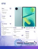 Tablet OT12 4G 11 cali 4/256GB Zielony
