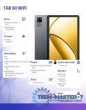 Tablet TAB 60 WiFi 10,1" 4/128GB szary