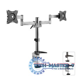 Uchwyt biurkowy do dwóch monitorów LCD MC-714 13-27
