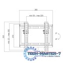 Uchwyt ścienny 23-42 LCD/LED VESA, max. 35kg