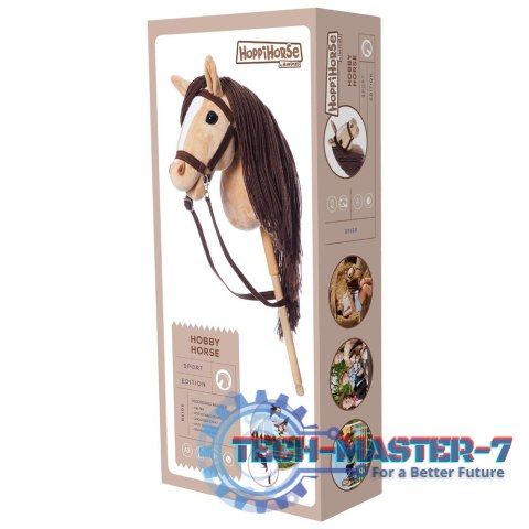 Koń na kiju Hobby Horse HOPPIHORSE A3 beżowy Koń na kiju Hobby Horse HOPPIHORSE A3 beżowy