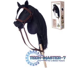 Koń na kiju Hobby Horse HOPPIHORSE A3 czarny