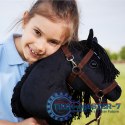 Koń na kiju Hobby Horse HOPPIHORSE A3 czarny