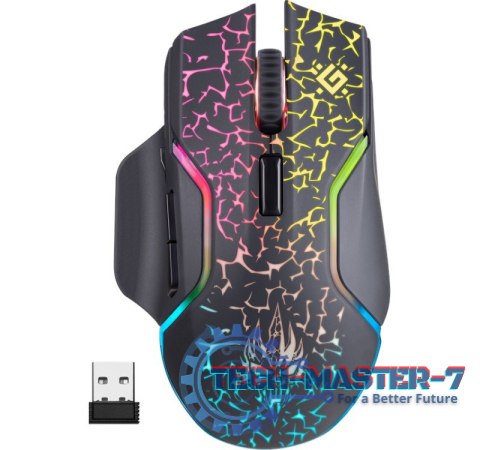 Mysz gamingowa bezprzewodowa OneShot GM-067 3200 DPI 7P