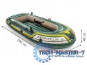 Ponton seahawk 3 os pompka + 2wiosła Intex 68380 INTEX