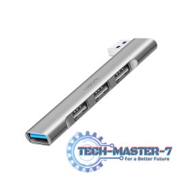 Smukły HUB USB-A do 1x USB-A 3.0 3xUSB-A 2.0
