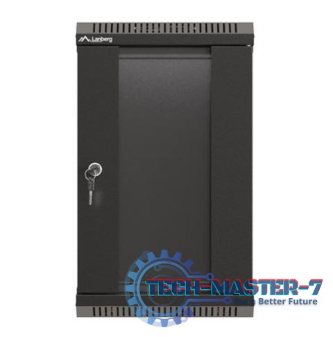 Szafa instalacyjna rack wisząca 10 cali 9U 300x300 czarna Szafa instalacyjna rack wisząca 10 cali 9U 300x300 czarna