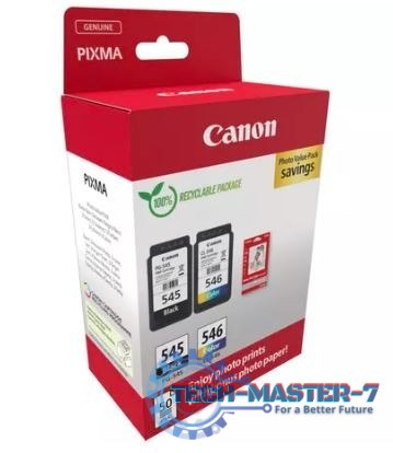 Zestaw tuszów PG-545/CL-546 PVP 8287B008 Zestaw tuszów PG-545/CL-546 PVP 8287B008