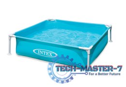 Basen stelażowy kwadratowy brodzik dla dzieci 122x122x30 cm INTEX 57173 INTEX