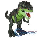 Dinozaur T-REX elektroniczny chodzi ryczy zielony