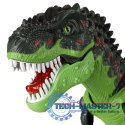 Dinozaur T-REX elektroniczny chodzi ryczy zielony