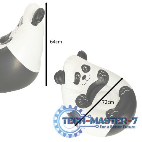 Fotel dmuchany puf BESTWAY 75116 panda Fotel dmuchany puf BESTWAY 75116 panda