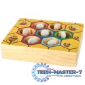 Gra edukacyjna plaster miodu pszczółki montessori