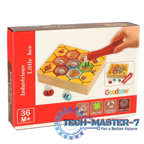 Gra edukacyjna plaster miodu pszczółki montessori Gra edukacyjna plaster miodu pszczółki montessori