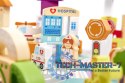 Klocki drewniane edukacyjne miasto puzzle 120el.