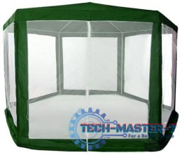 Namiot pawilon ogrodowy handlowy 2x2x2 m z moskitierą zielony MultiGarden MultiGarden