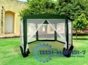 Namiot pawilon ogrodowy handlowy 2x2x2 m z moskitierą zielony MultiGarden MultiGarden