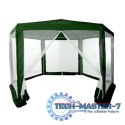 Namiot pawilon ogrodowy handlowy 2x2x2 m z moskitierą zielony MultiGarden MultiGarden
