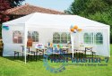 Namiot pawilon ogrodowy handlowy 3x6 m 6 ścianek biały MultiGarden MultiGarden