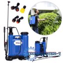 Opryskiwacz ciśnieniowy plecakowy 16L ogrodowy ręczny 2-4 bar długa lanca 4 dysze szelki MultiGarden MultiGarden
