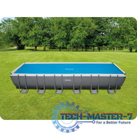 Pokrywa solarna do basenu stelażowego 732 cm INTEX 28017 INTEX Pokrywa solarna do basenu stelażowego 732 cm INTEX 28017 INTEX