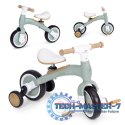 Rower rowerek biegowy z pedałami - treningowy kółka boczne 3W1 zielony ECOTOYS ECOTOYS