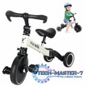 Rowerek Trike Fix Mini biegowy trójkołowy 3w1 z pedałami biały