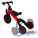 Rowerek Trike Fix Mini biegowy trójkołowy 3w1 z pedałami czerwony