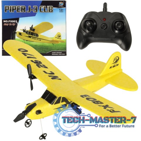 Samolot zdalnie sterowany na pilota RC FX803 Piper 150mah