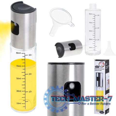 Spryskiwacz do oleju oliwy dozownik w sprayu ze skalą 100ml