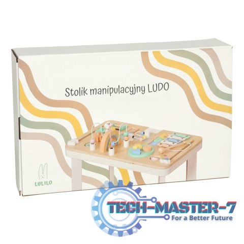 Stolik manipulacyjny LULILO montessori miętowy Stolik manipulacyjny LULILO montessori miętowy