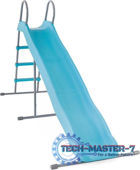 Zjeżdżalnia dla dzieci ogrodowa ślizg 183 cm stal tworzywo - 44106 INTEX INTEX